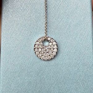 Touchstone Crystal by Swarovski “Full circle necklace”